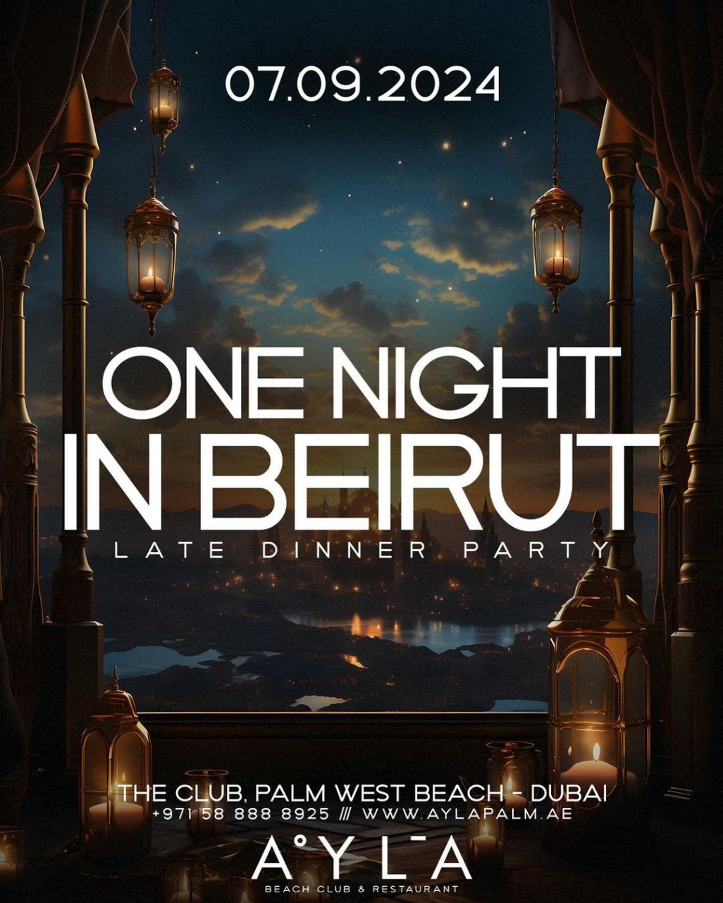 One Night In Beirut: Late Dinner Party